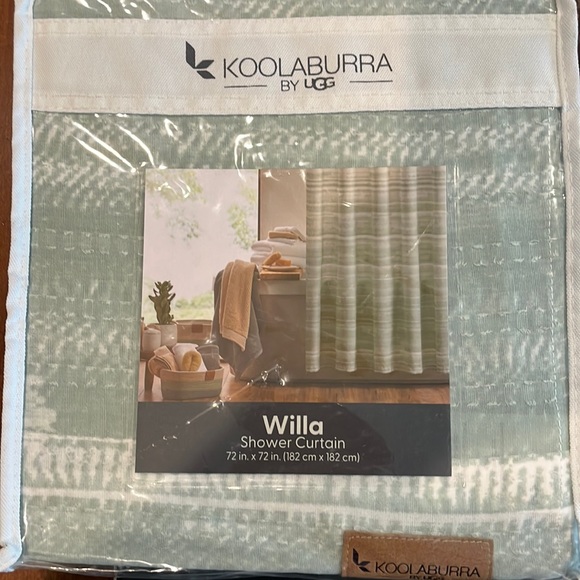 Koolaburra Bath Ugg Koolaburra Shower Curtain Willa New In